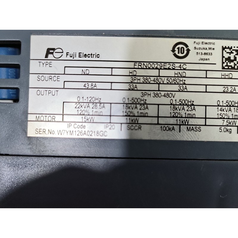 富士变频器FRN0029E2S-4C 11-15KW包好