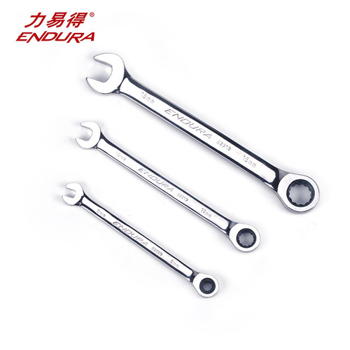 力易得工具棘轮两用扳手E2516/E2517/2518/2519/2520/E2521/E2522