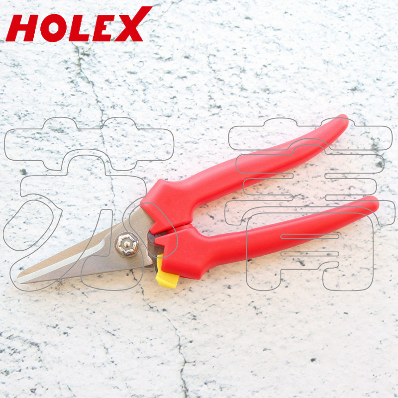 德国霍夫曼HOLEX组合剪 直头剪刀 带回动弹簧 用途广泛190mm140mm