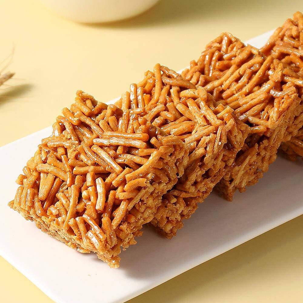 怀旧硬脆沙琪玛零嘴 远帆老沙琪玛整箱小吃 黑芝麻香辣味独立包装