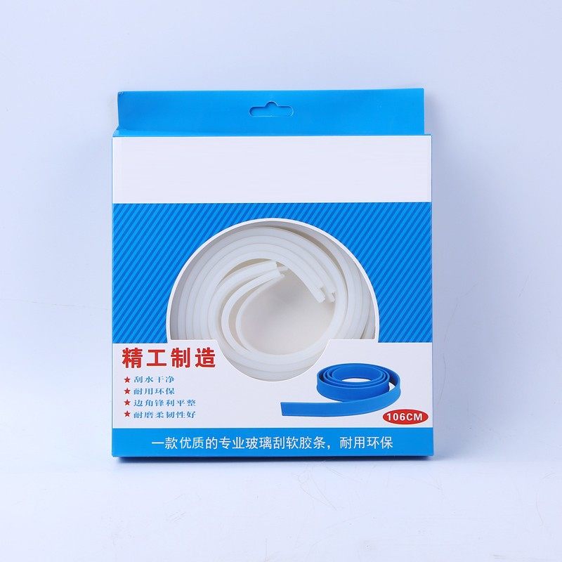 多色玻璃刮胶条擦窗擦玻璃器替换刮条家用清洁橡胶皮条擦窗器配件