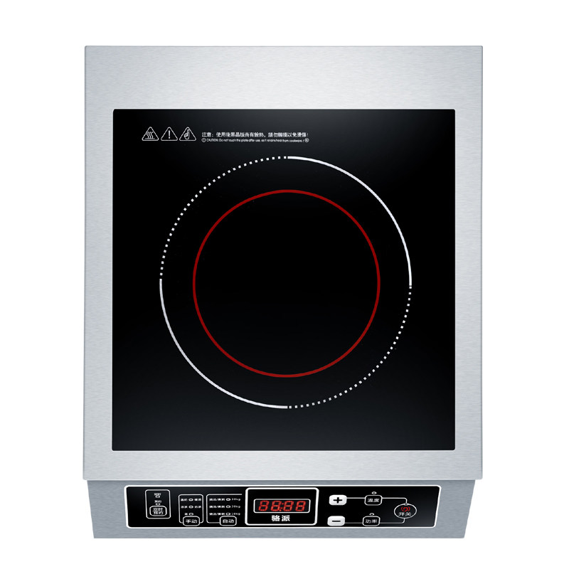 骆派商用电磁炉大功率3500w-4200W家用瓦平面爆炒火锅5000W商业灶