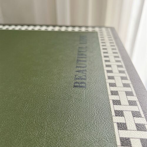 【PVC边柜皮革】防水免洗茶几桌垫鞋柜边柜盖布长方形盖巾桌旗