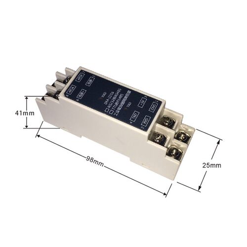 485称重隔离模块数据采集信号变送器 养殖配料称重控制系统接PLC