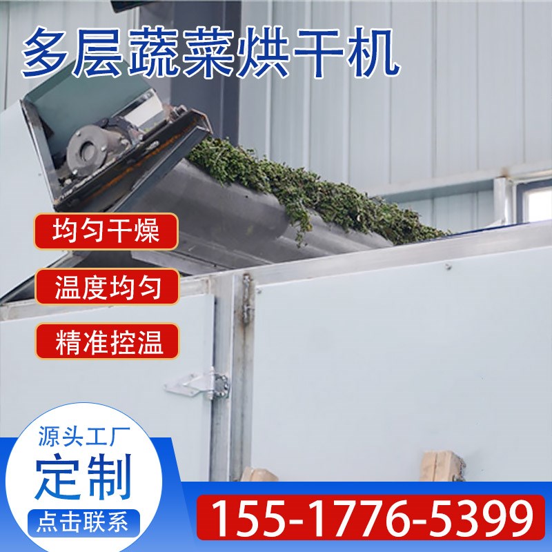 网带枸杞薄荷叶山药烘干机三七川弯黄柏草果干燥机中药材烘干房