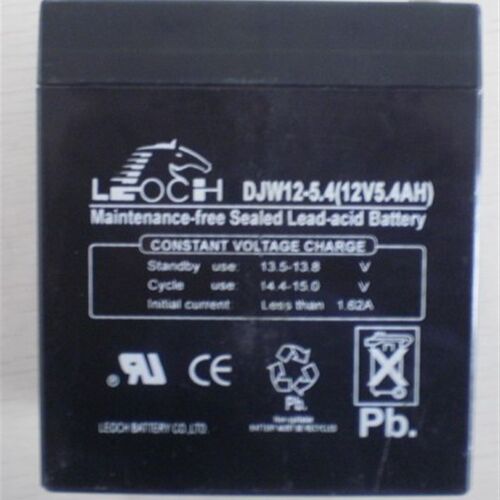 LEOCH理士DJW12-5.4 12V6.0AH DJW12-5.0 UPS电源 电梯用蓄电池