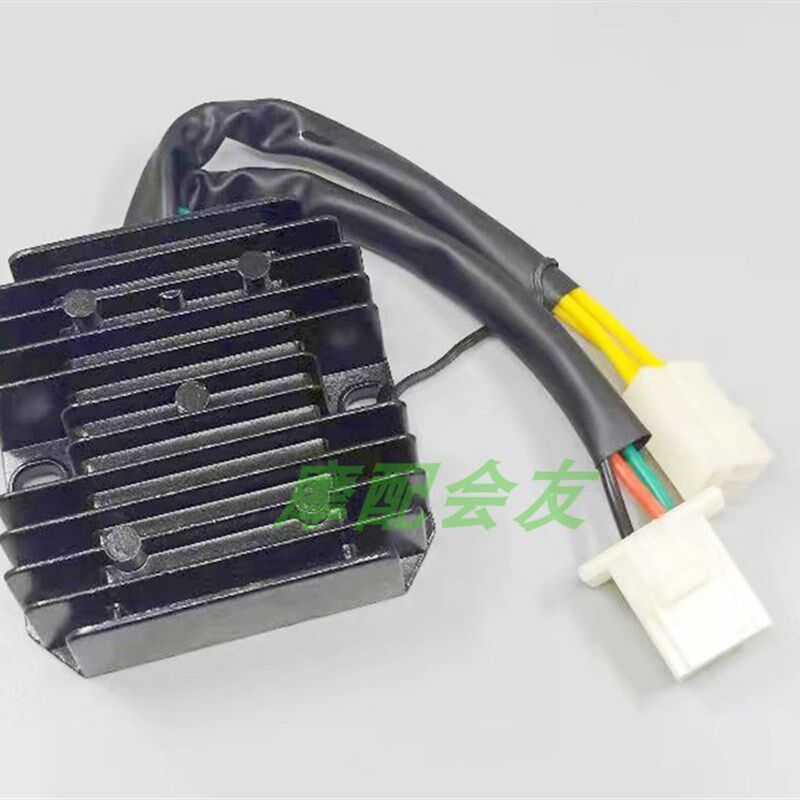 CH125水冷大沙摩托车三相6线稳压器风速三洋CH150整流器