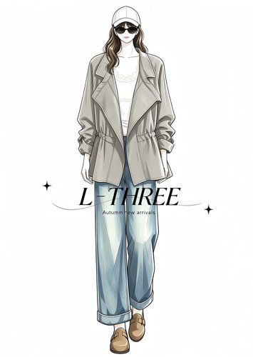 【秋新发布会】L-THREE『大女主风衣』私服款！强推薄风衣 L3552