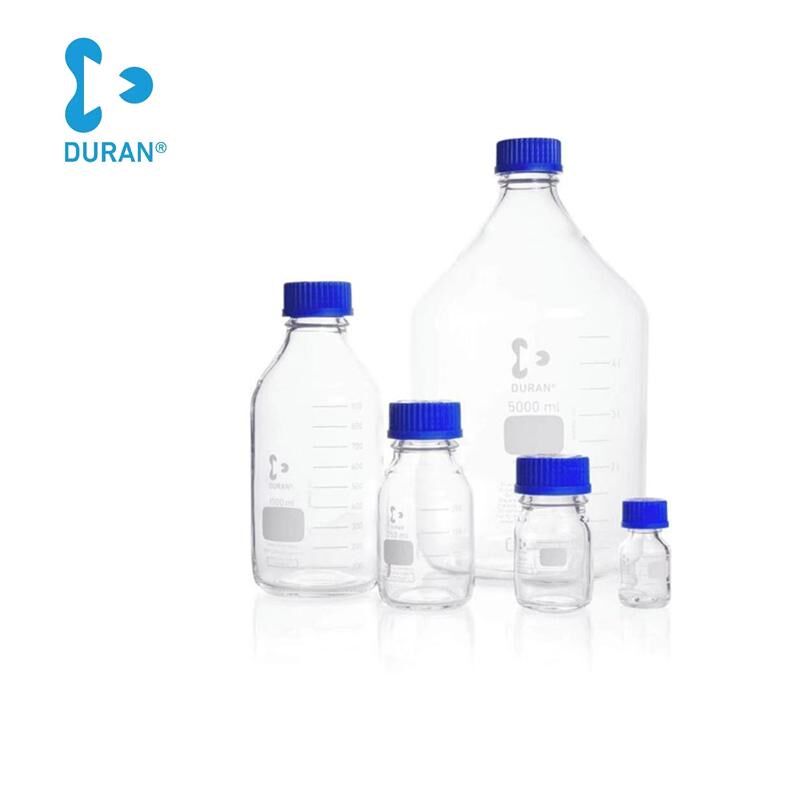 schottDURAN肖特透明丝口蓝盖试剂瓶棕色螺口试剂瓶1002501000ml