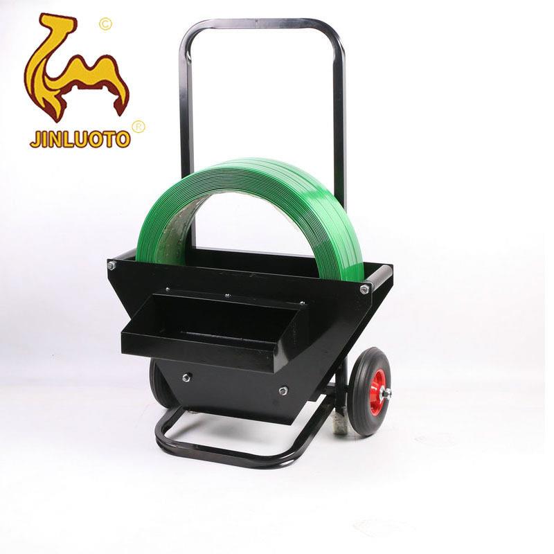 手推车塑料带盘车免安装盘车pet塑钢带托盘塑钢带手推车工具车