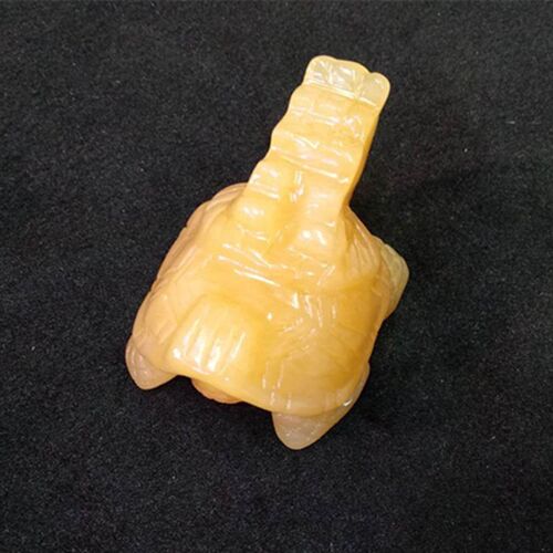 天然黄玉龙龟摆件 公司开业摆件