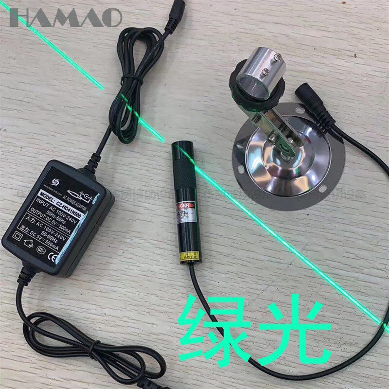 裁床木工用红光一字线定位灯绿光红外线十字激光标线器直线镭射灯