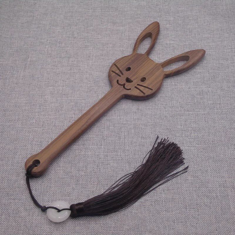 SP工具实木小手拍子猫拍子DIY打屁把玩玩具送竹戒尺实践小圈子女