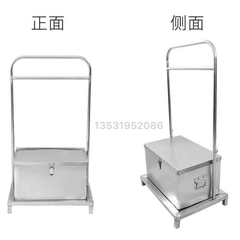 加厚201不锈钢麦芽糖箱连架食品车烧腊箱蜜糖水箱皮水箱麦牙糖箱