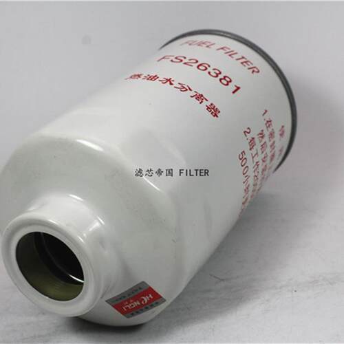 FS26381油水分离器FS26389感应线滤清器东风低卡D5D6福瑞卡柴滤芯