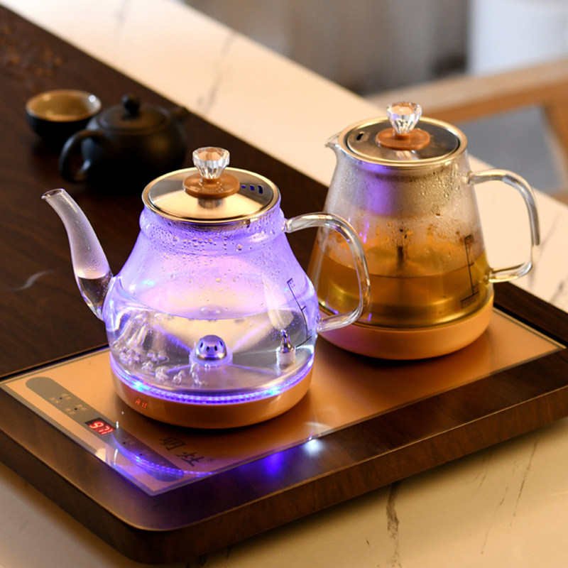 20*37底部上水电茶炉茶桌嵌入全自动涌泉式烧水壶配件玲珑泉明灶