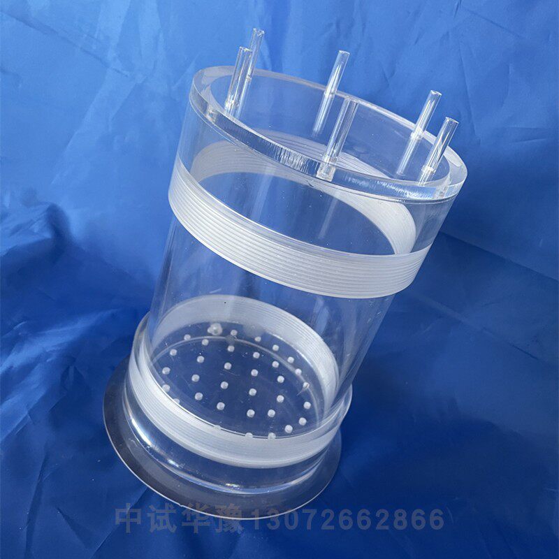 实验室有机玻璃恶臭六联分样器臭氧气体过滤分配器