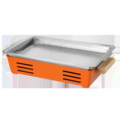 烤鱼专用盆烧烤保温炉干锅锅具网红万州烤鱼专用盘304牛蛙专用锅