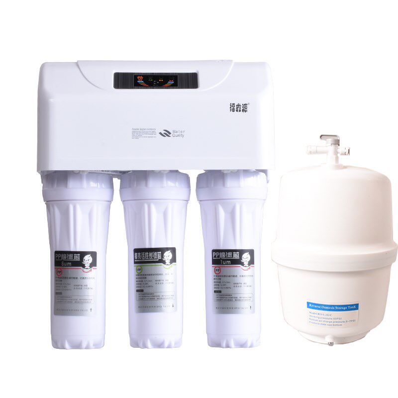 净水器家用直饮纯水机Ro五级智能除垢去碱厨房福睿源100G低废水