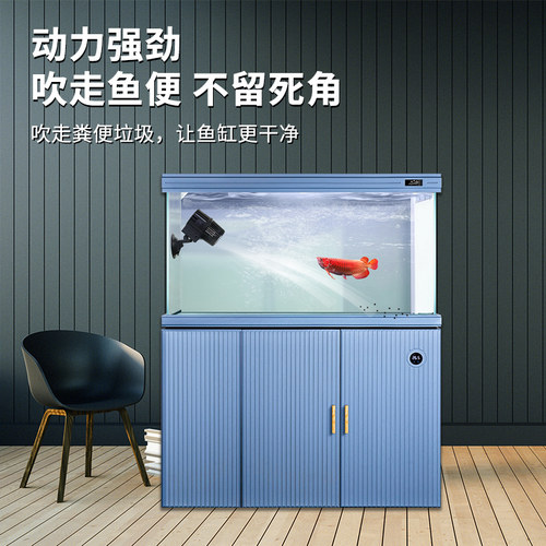 鱼缸造浪泵超静音淡海水循环冲浪泵大功率吹粪器吸盘造流清洁神器