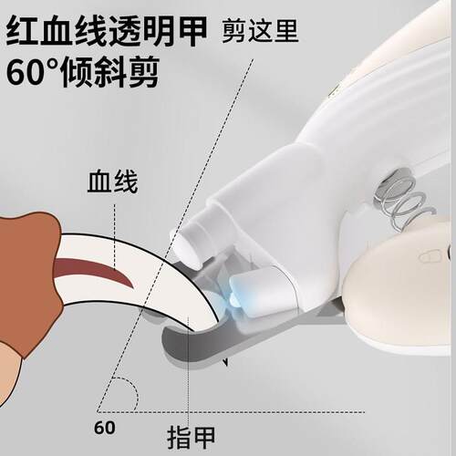 宠物猫咪指甲剪神器猫咪指甲钳狗狗指甲剪猫指甲剪专用钢刀头