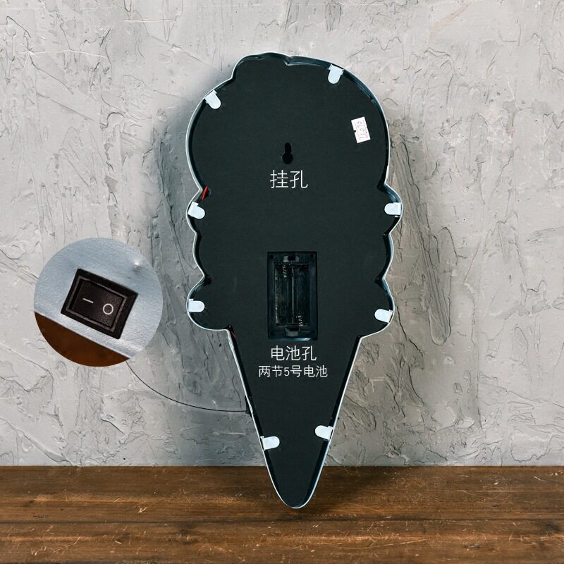 工业风奶茶烧烤咖啡店复古发光指示牌创意网红酒吧墙面装饰壁挂件