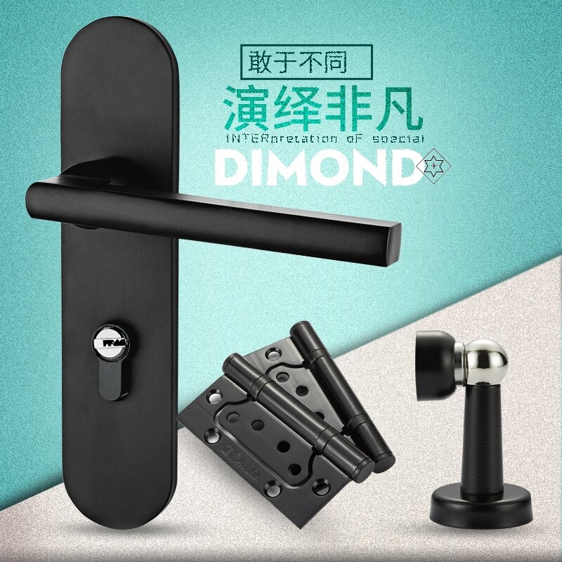 家用门锁防盗门锁配件大全门把锁通用型防盗锁门锁大门老式锁具