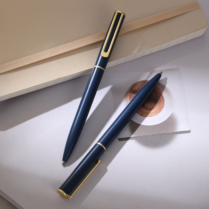 蓝黑笔 三口简约蓝黑中性笔医护专用G2替换芯0.5mm 医生水笔墨蓝