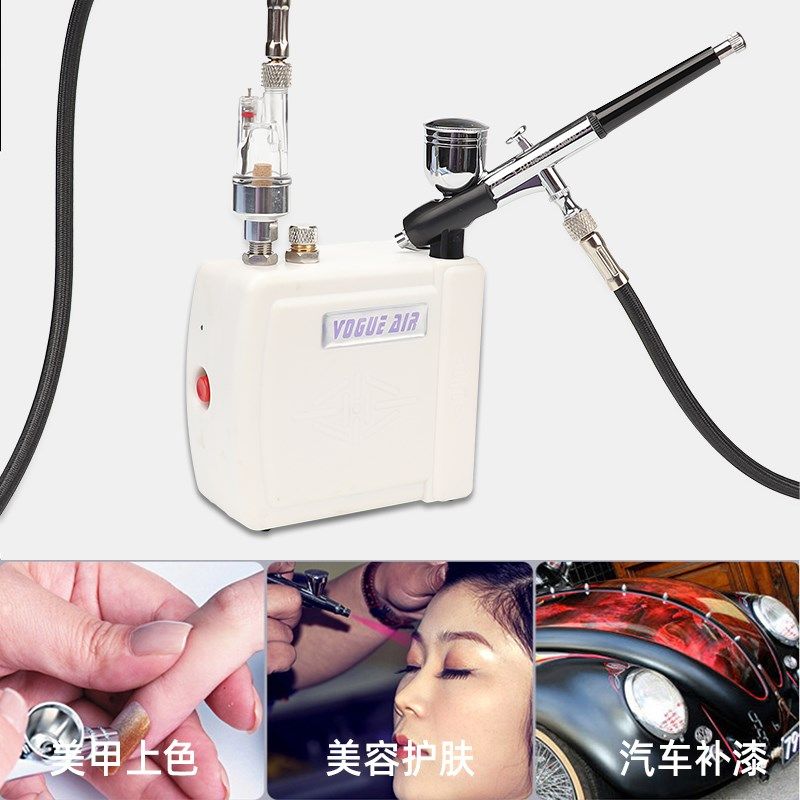 浩盛高达模型迷你气泵龟泵地摊纹身家具修复美甲蛋糕彩绘艺术喷笔图片
