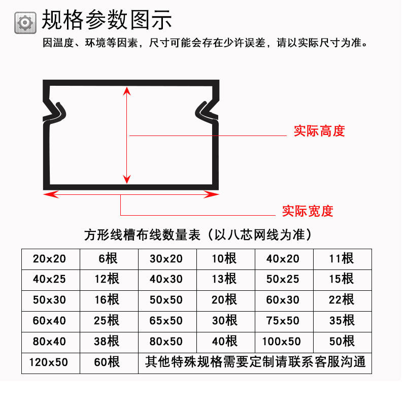 明线铝合金电线槽网线穿墙面金属线槽神器10 20 30 40 50 60 加厚