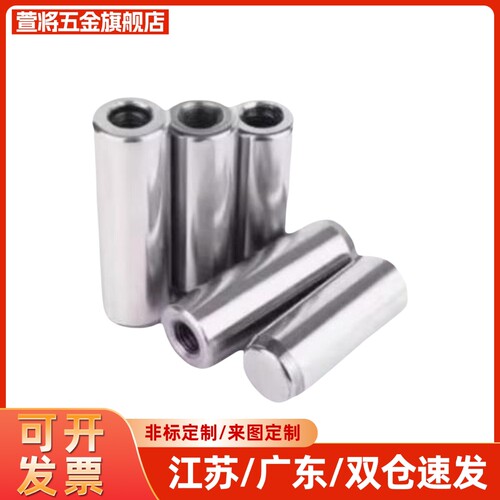 负公差内螺纹圆柱销 定位销MSTH13/16/20-40/50/60/70/80/100/120
