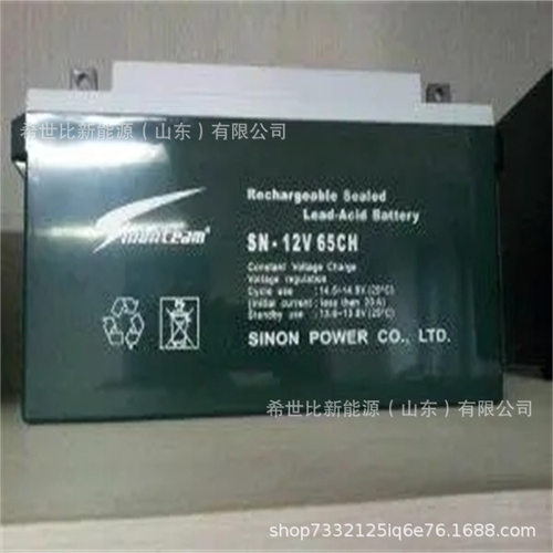 赛能蓄电池SN-12V65CH铅酸免维护12V6H监控机房UPS电池备电