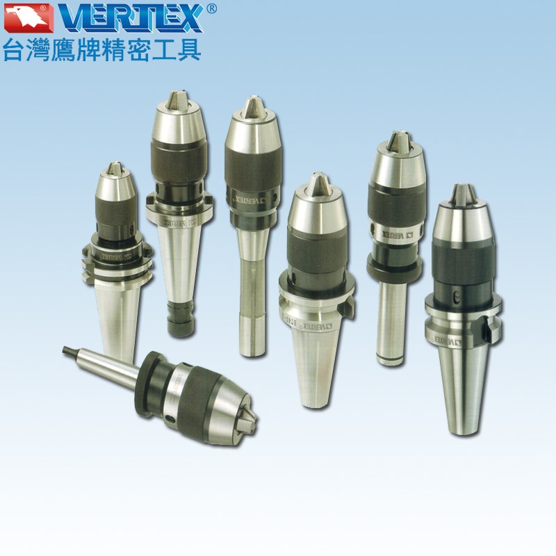 VERTEX台湾鹰牌一体式钻夹头INT系列直柄连体钻帽心轴铣床钻夹头