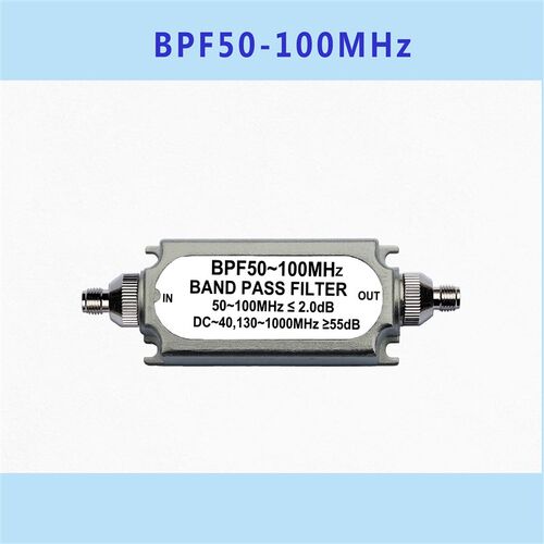 LC无源带通滤波器BP50MHz到350MHz之间频率任意定制