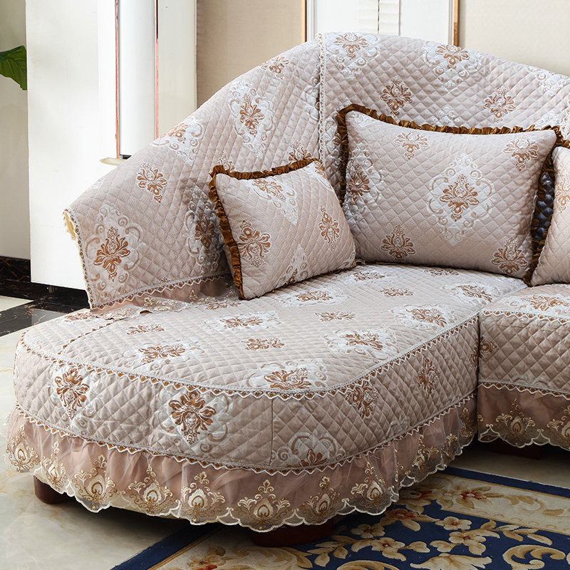 欧式沙发套罩全包套邮布艺沙发包型通用垫四季万能套盖贵妃坐垫U