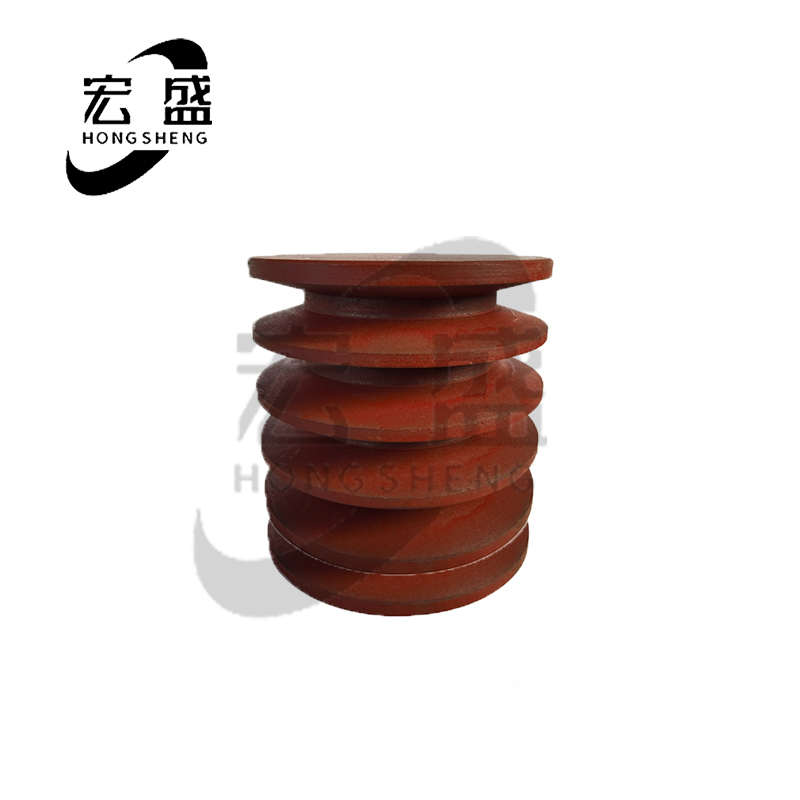 三角皮带轮B型5槽可代加工B5-140配加厚可重型皮带