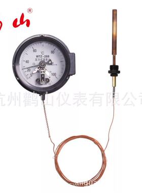 杭州鹳山WTQ/WTZ-288压力式温度计 锅炉/工业/指针温度计 温度表