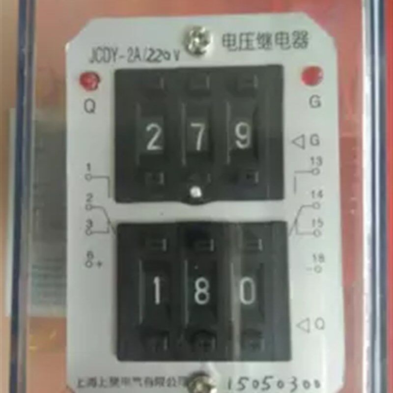 直流 电压继电器JCDY-2A 过电压 欠电压 保护 DC110V DC220V