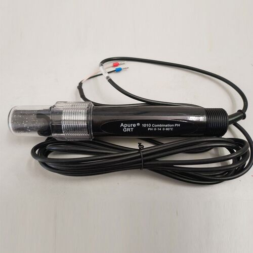 PH电极GRT1010W爱普尔APURE水质监测塑壳温补3米PH探头PT1000温补