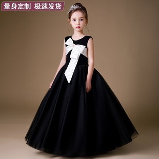 高端女中大童钢琴演奏长笛演出音乐会小提琴演奏主持人走秀晚礼服