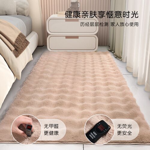 客厅地毯卧室床边毯衣帽间隔音脚垫2024新款书房沙发茶几飘窗地垫