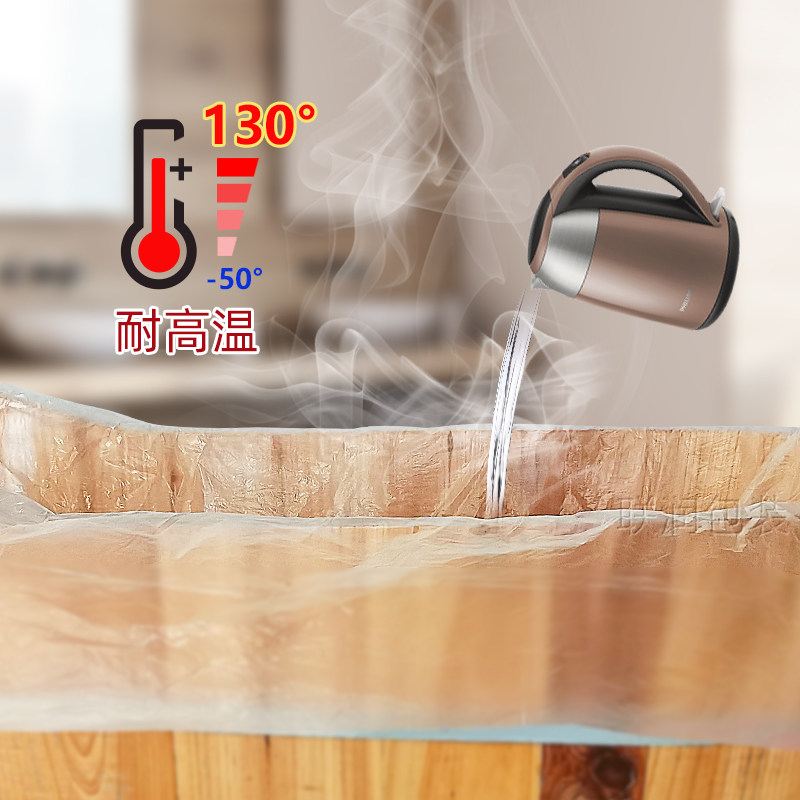 50只一次性泡澡袋特厚酒店宾馆婴儿浴缸套双人沐浴木桶浴桶洗澡袋