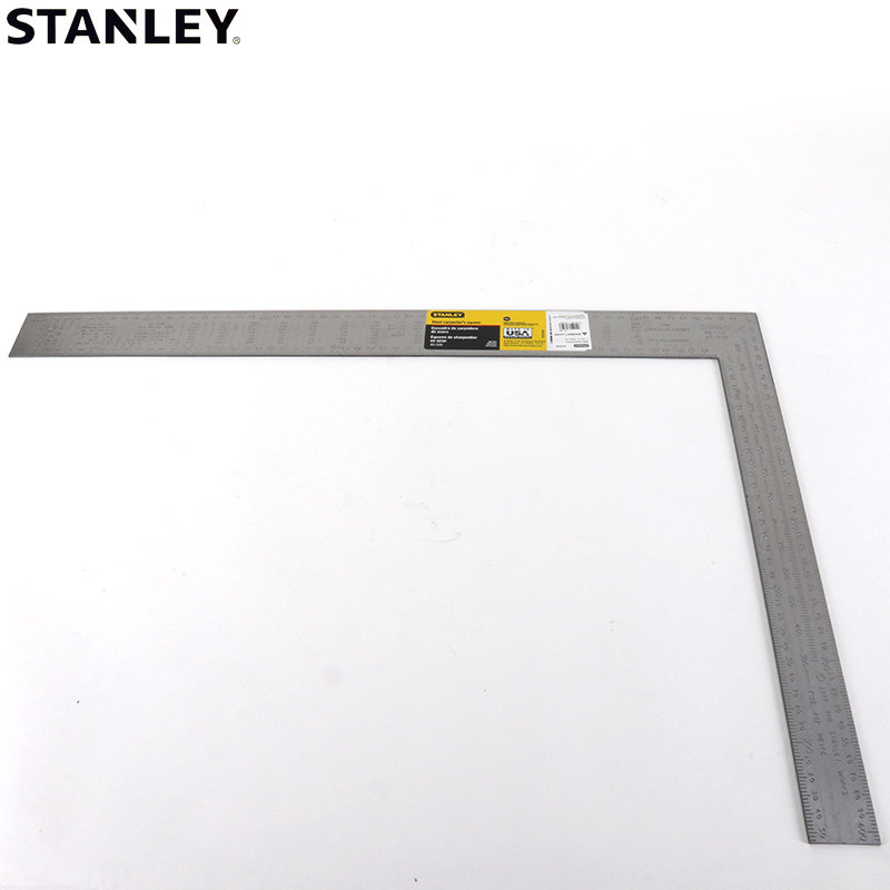 STANLEY史丹利钢制直角尺 拐尺600x400mm 45-530-81 木工尺