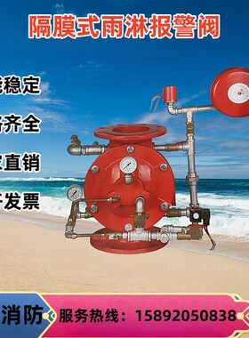 隔膜式雨淋报警阀ZSFM雨淋报警阀消防专用报警阀组ZSFM/DN100