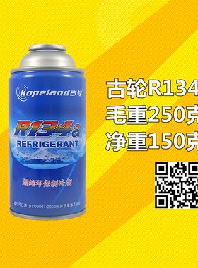 冰箱冰柜雪柜制冷剂 R600a/R134a/406a冷柜雪种冷媒氟冰种制冷剂