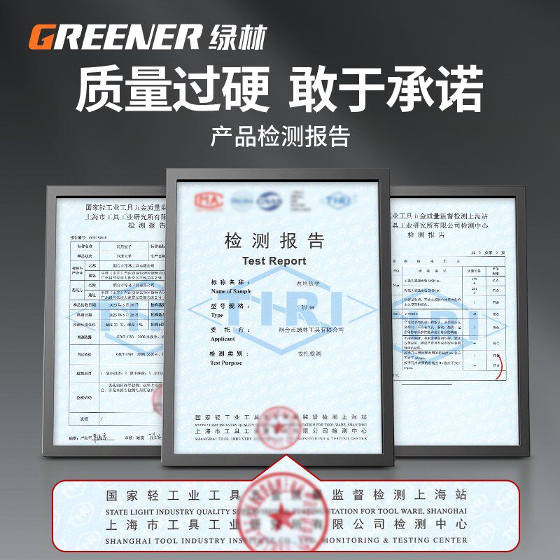 绿林16件扳手套装梅花开口两用扳手快速棘轮快板组套全套大全工具
