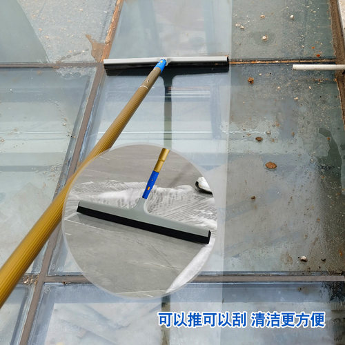 擦玻璃神器家用加长玻璃清洁杆 阳光房幕墙清洁工具