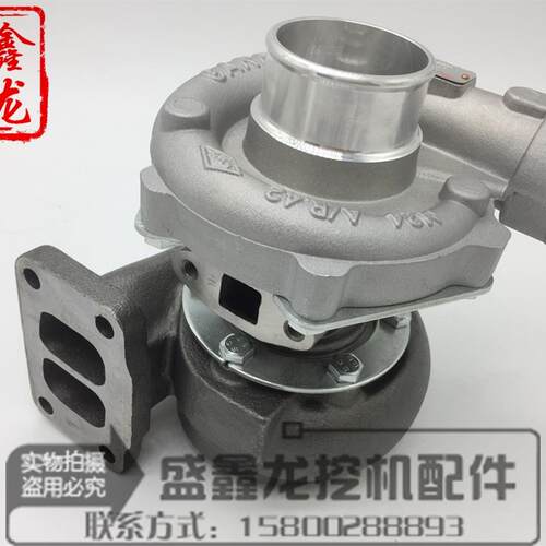 挖土机配件适用小松200-6/6D95/6D102增压器引擎涡轮增压器优质