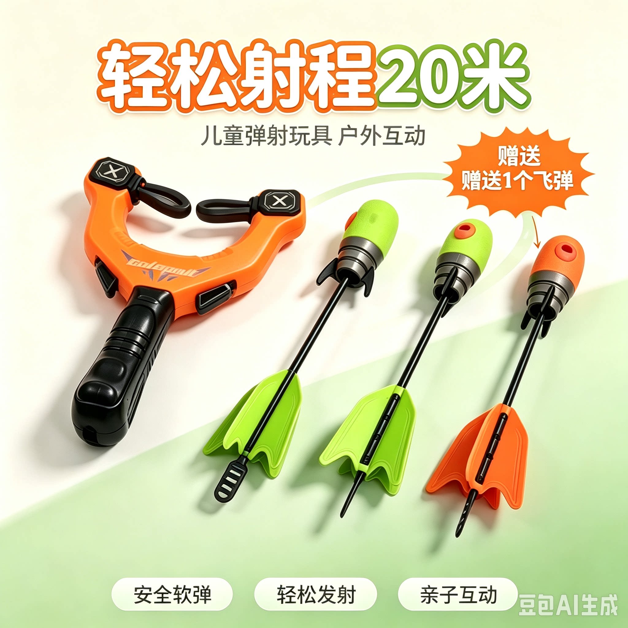 尖叫火箭弹弓儿童户外运动玩具尖弹弓/飞镖/射击/射