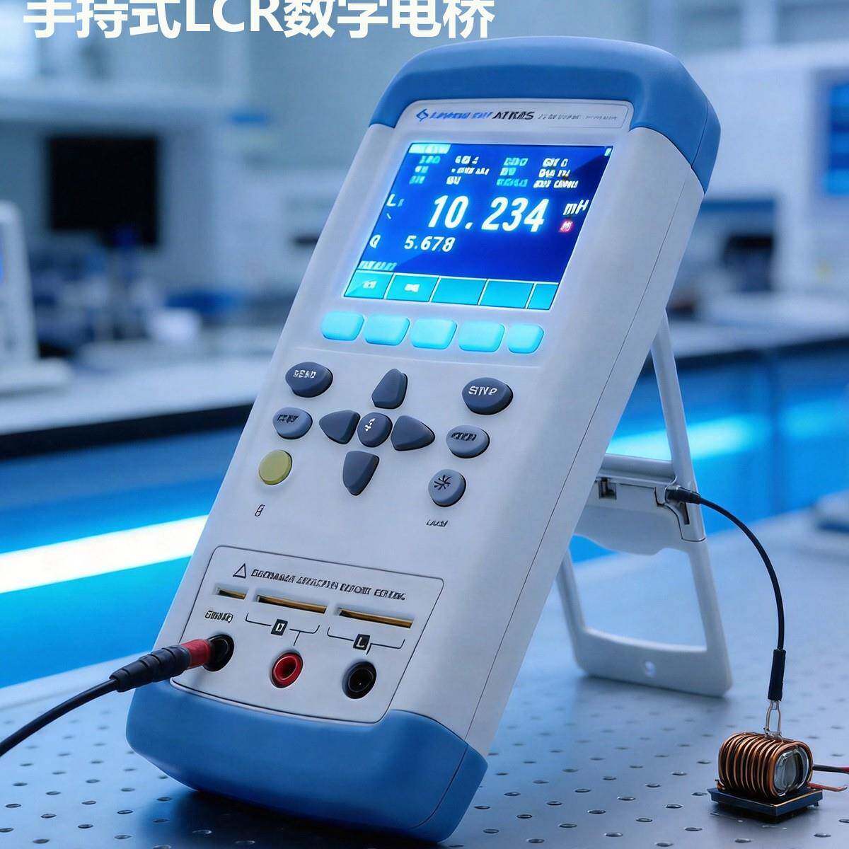 安柏LCR数字电桥手持式AT826电阻电感电桥测试仪精度电容测试仪